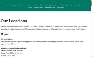 Hawthorn Medical Gynecology website