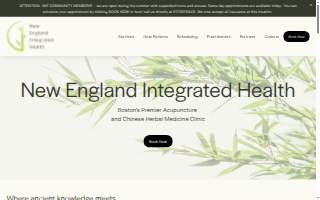 New England Integrated Health of Bedford website