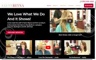 Salon Reyna website