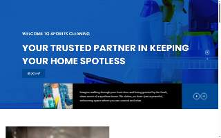4Points Cleaning Services of Belmont website