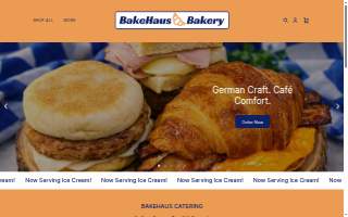 BakeHaus website