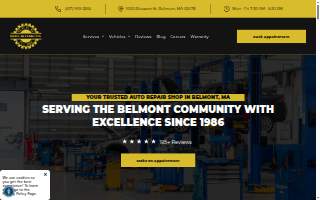 Bob's Automotive Services website
