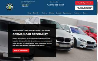 Boston Motor Werks website