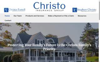 Christo-Tyrrell Insurance Agency website