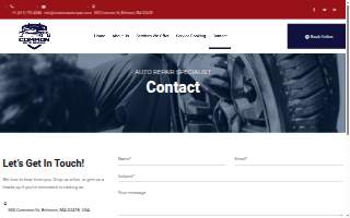 Common St Auto website
