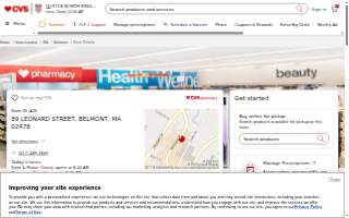CVS of Belmont website