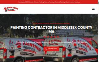 JK Painting Service Corp of Belmont website