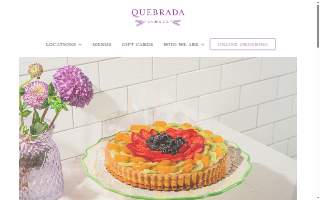Quebrada Baking Company of Wellesley website
