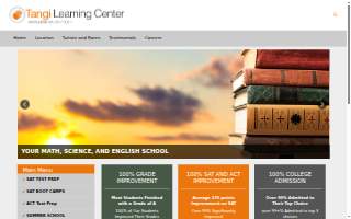 Tangi Learning Center website