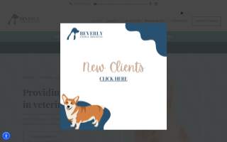 Beverly Animal Hospital website
