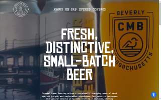 Coastal Mass. Brewing website