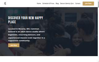 Common Ground website