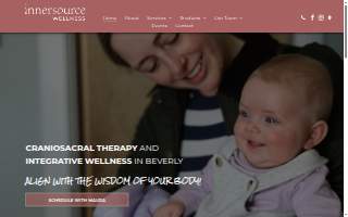 Inner Source Craniosacral Wellness website