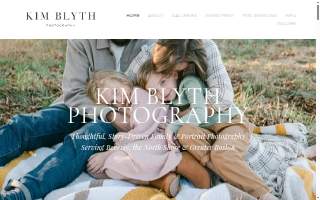 Kim Blyth Photography website