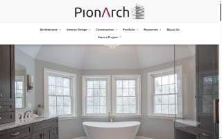 Pionarch Design and Construction website
