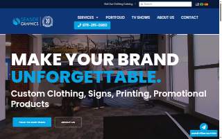 Seaside Graphics - Beverly website