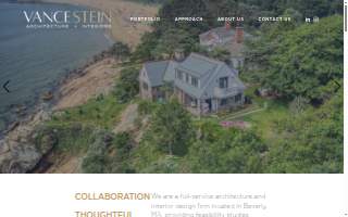 Vance Stein Architecture & Interiors website