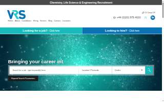 VRS Recruitment website
