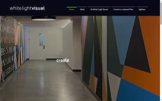 White Light Visual website