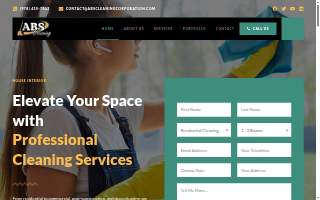 Abs Cleaning Corporation website