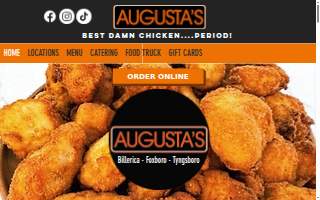 Augusta's - Billerica website