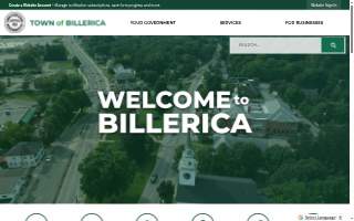 Billerica Council On Aging website