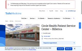 Circle Health Patient Service Center Imaging – Billerica website