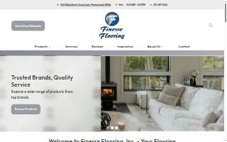 Finesse Flooring Inc. website