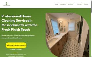 Fresh Finish Maids website