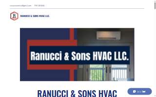 Ranucci & Sons HVAC website