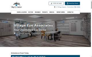 Village Eye Associates, LLC of Billerica website