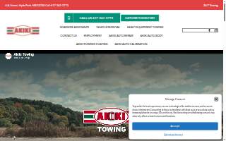 128 Towing & Recovery website
