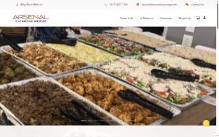 Arsenal Catering Group website