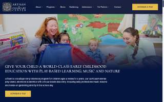 Artisan Childcare Center Cambridge website