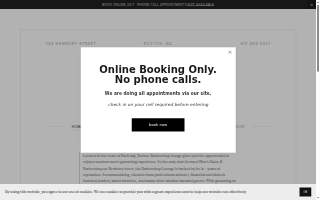 Barbershop Lounge website