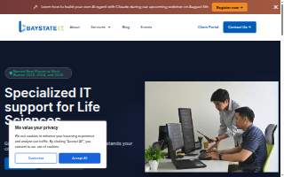 Bay State IT - Managed IT Support for Biotech & Life Science website