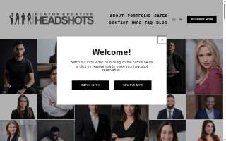 Boston Creative Headshots website