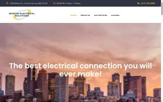 Boston Electrical Solutions website