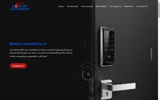 Boston Locksmith 247 website