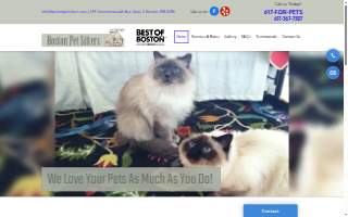 Boston Pet Sitters website