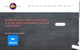 Boston Tutoring Center website
