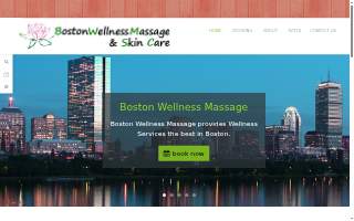 Boston Wellness Massage website