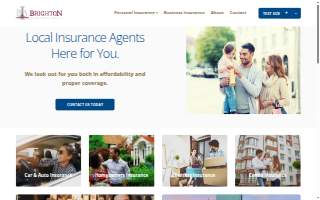 Brighton Insurance website