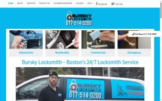 Bursky Locksmith website