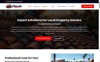 Chiarella Roofing. website