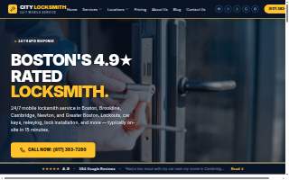 City Locksmith 24/7 website