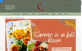 Coleen's Flower Shop website