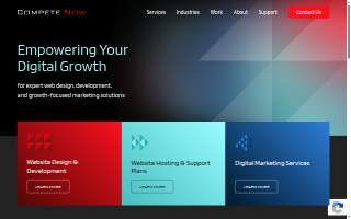 Compete Now Web Design website