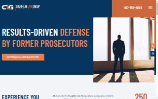 Coughlin Law | Criminal & DUI Defense of Boston website