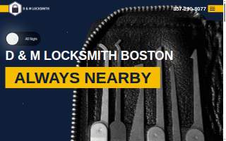 D & M Locksmith website